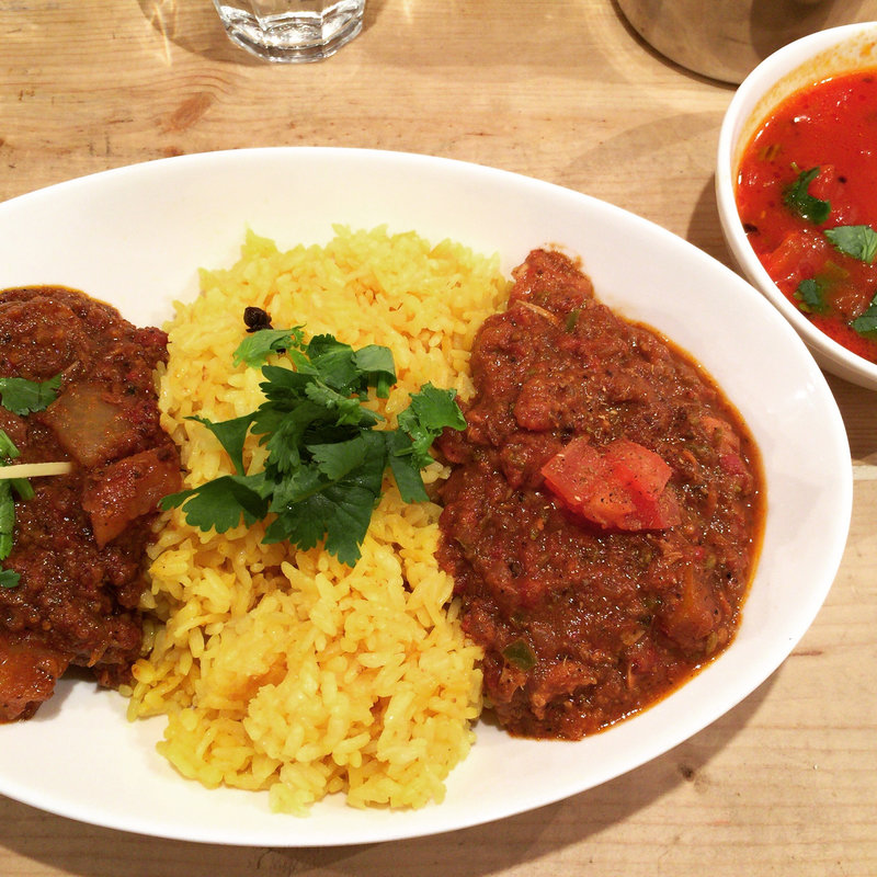 ダブルセット(チキンマサラ、ポークビンダルー)(レインボウスパイス)