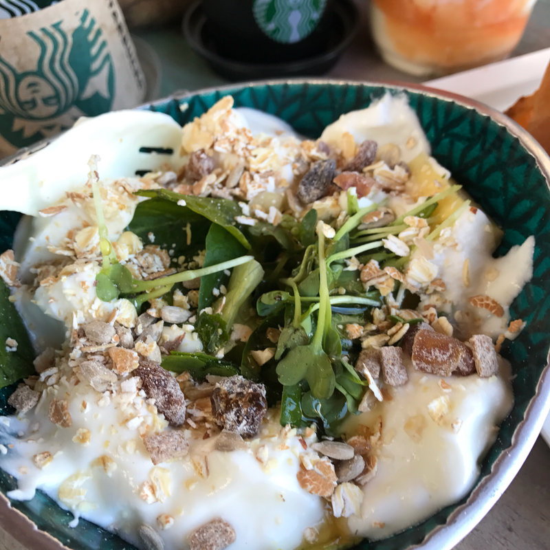 fruit green salad Yoghurt(BOXX Coffee & X-presso)