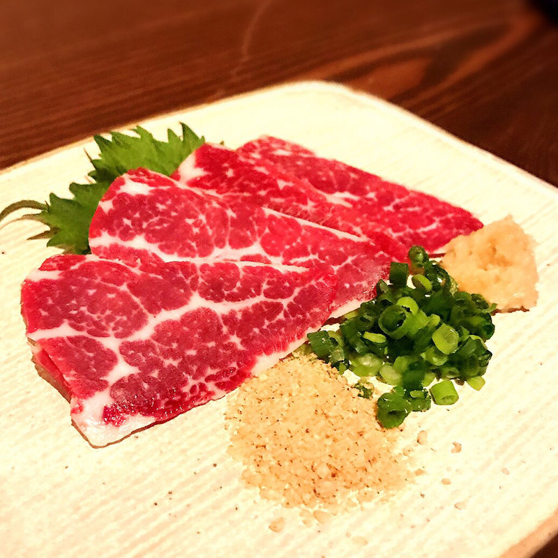 特上馬刺し(甘美堂)