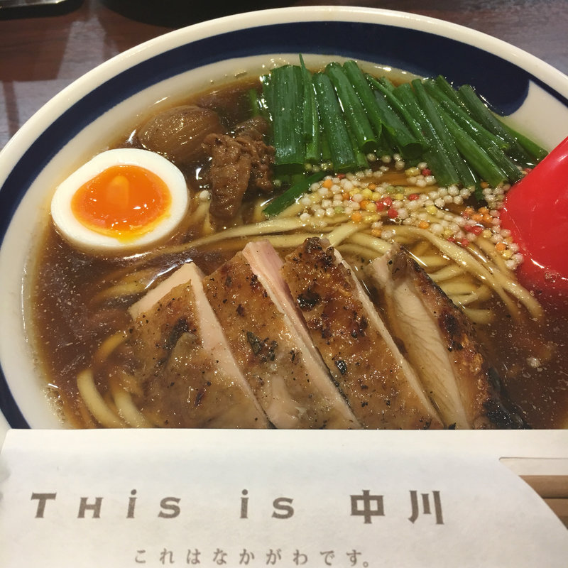 煮干醤油チンタン(This is 中川 (これはなかがわです。))