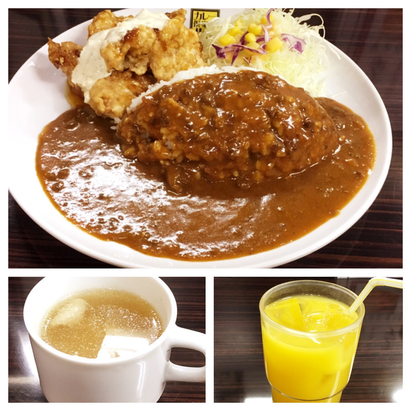 チキン南蛮カレー(カレー倶楽部ルウ 渡辺通り店)