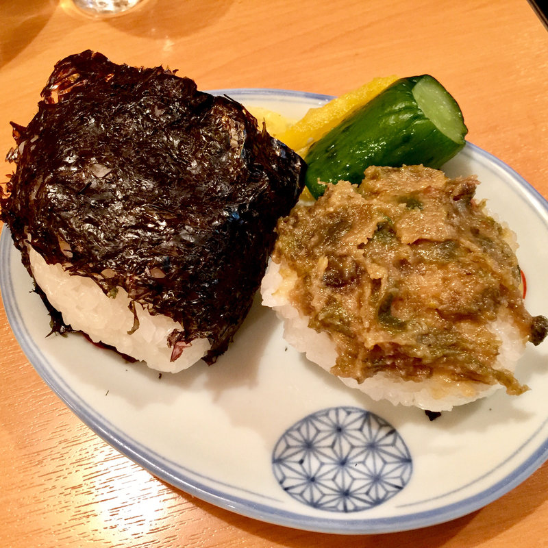 岩海苔とふき味噌のおにぎり(よね山 )