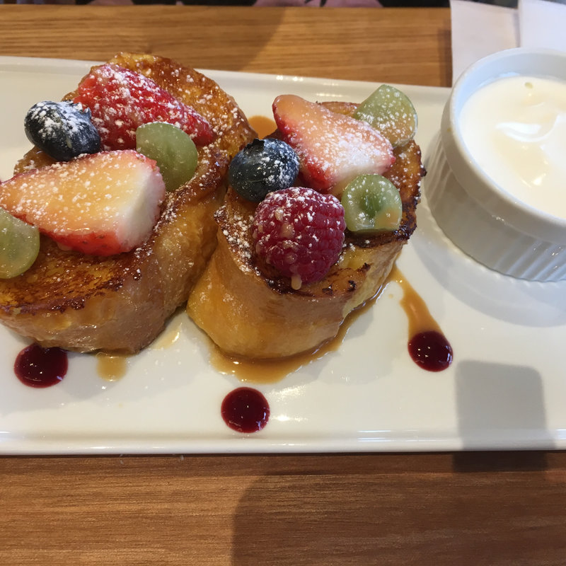 フルーツフレンチトースト(maman OVALE)