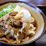 肉ぶっかけ冷(あなぶき家 庭瀬店 （さぬきうどん　あなぶき家）)