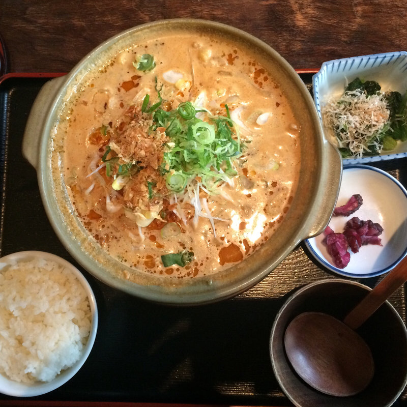 鶏味噌煮込みうどん(葱や平吉・宇田川)