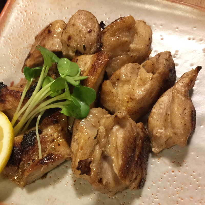 とりもも塩焼(神原)