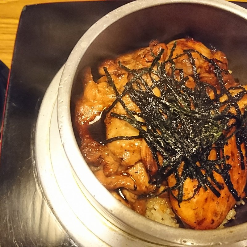 鳥釜めし(銀釜 （ぎんがま）)