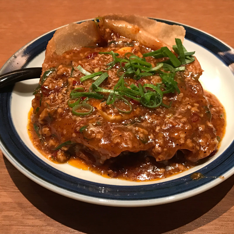 麻婆豆腐(車道トウフ)