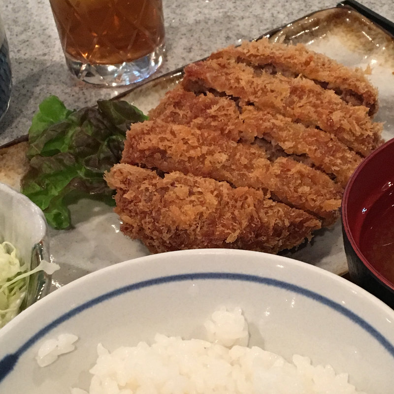 メンチカツ定食(カツレツ ラート 勝どき店 )
