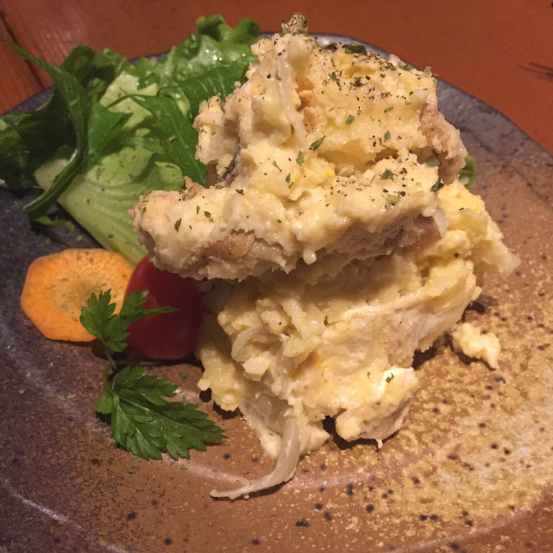 ポテトサラダ(炭火道場別邸)