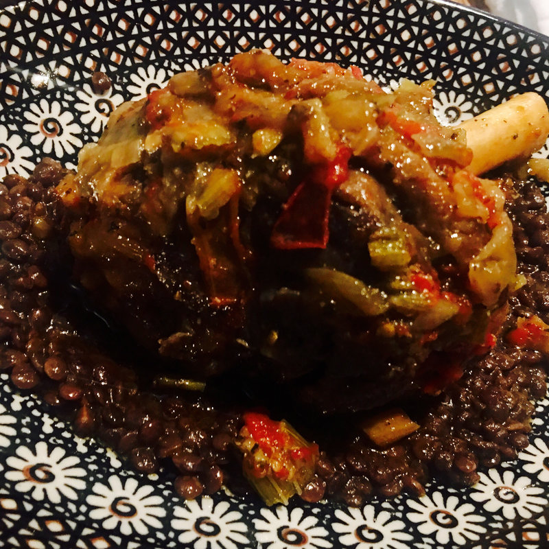 仔羊のしっとり焼き(ロットチェント)