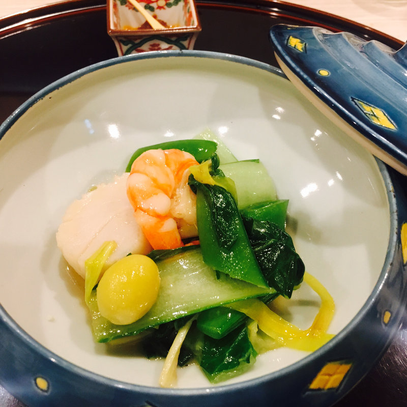 ホタテと海老の炒め物(の弥七 （ノヤシチ）)