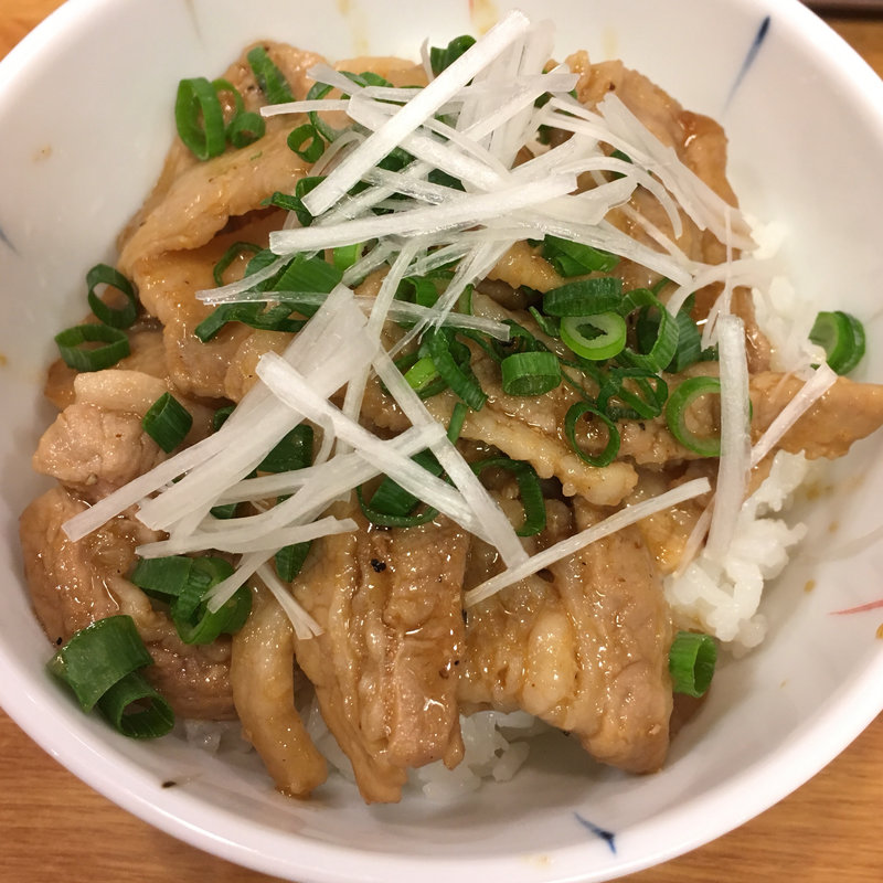 豚丼(鉄板酒場 鐡一)