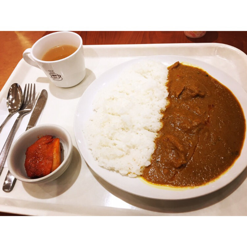 チキンカレーライス 辛口(本場のインド料理 ギータ)
