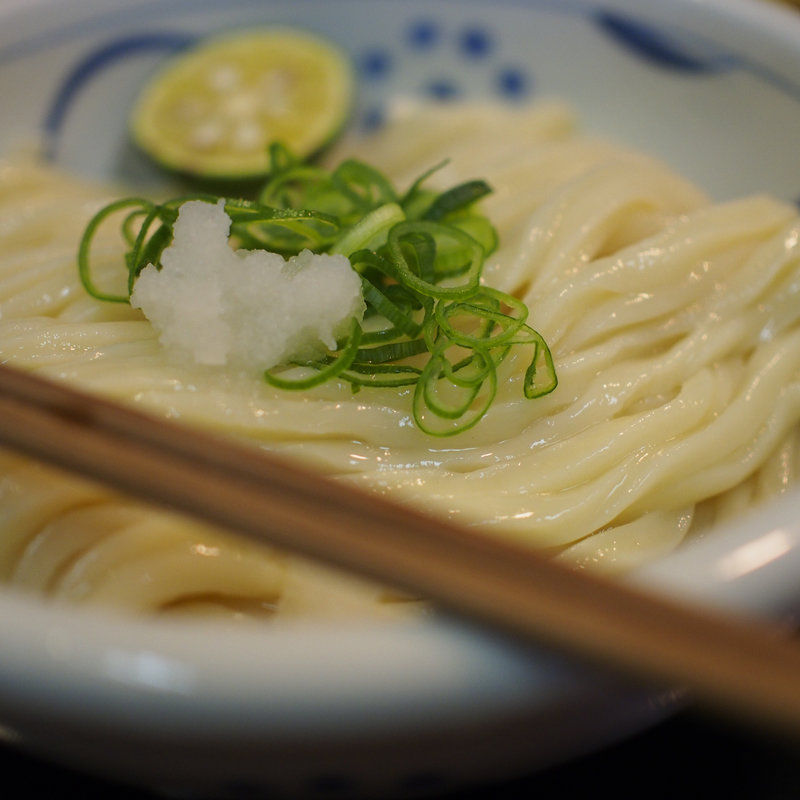 生醤油うどん(手造りうどん 楽々 （らくらく）)