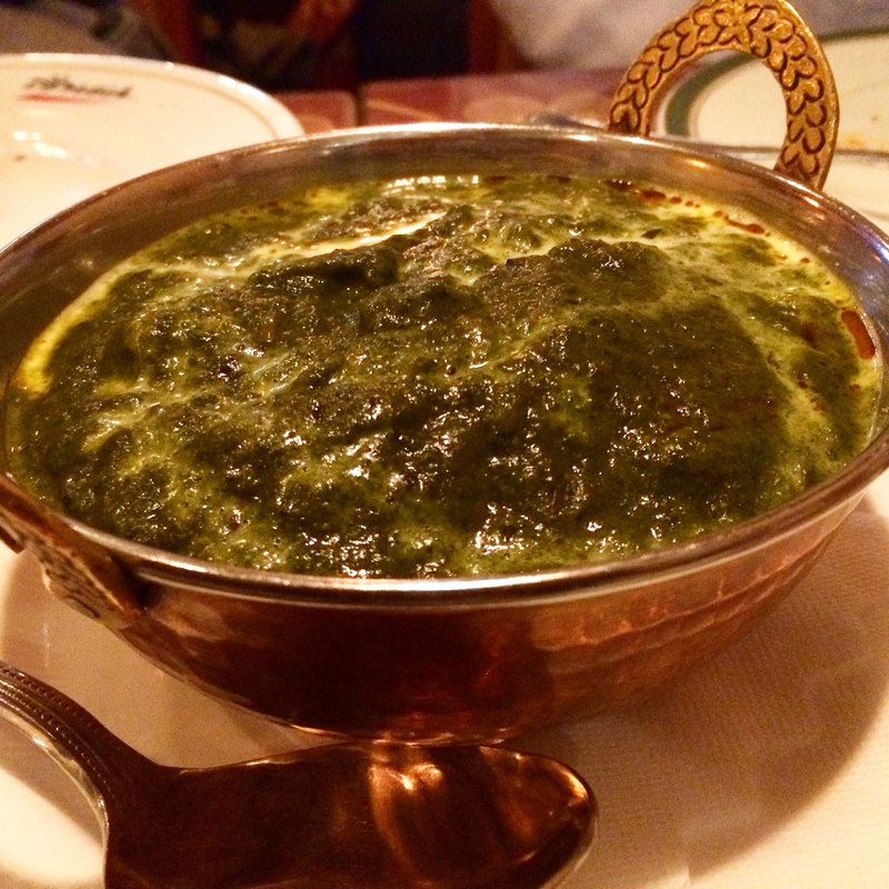 ほうれん草のカレー(ディップマハル 青山店)