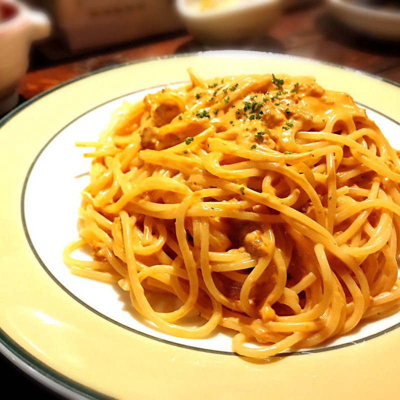 生うにクリームパスタ(トリビー)