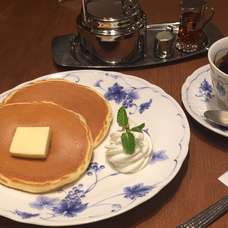 ホットケーキセット(喫茶トリコロール　 松坂屋上野店  )