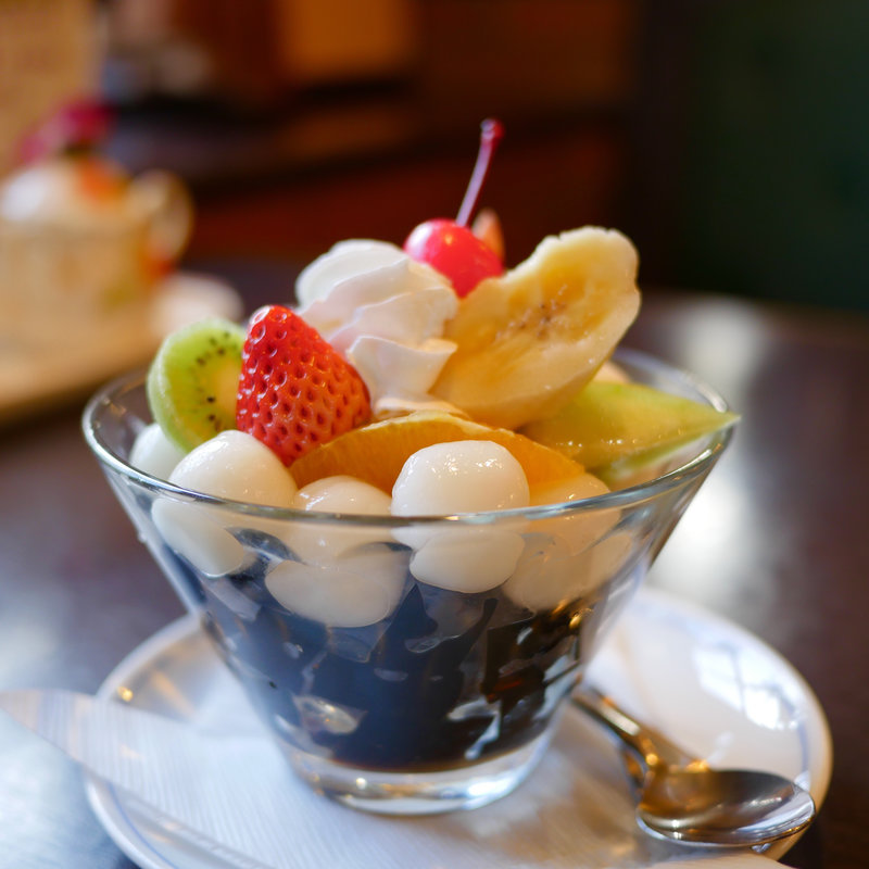 白玉カフェゼリー(珈琲波旡)