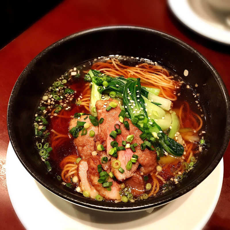 鴨そば(中国酒家辰春)