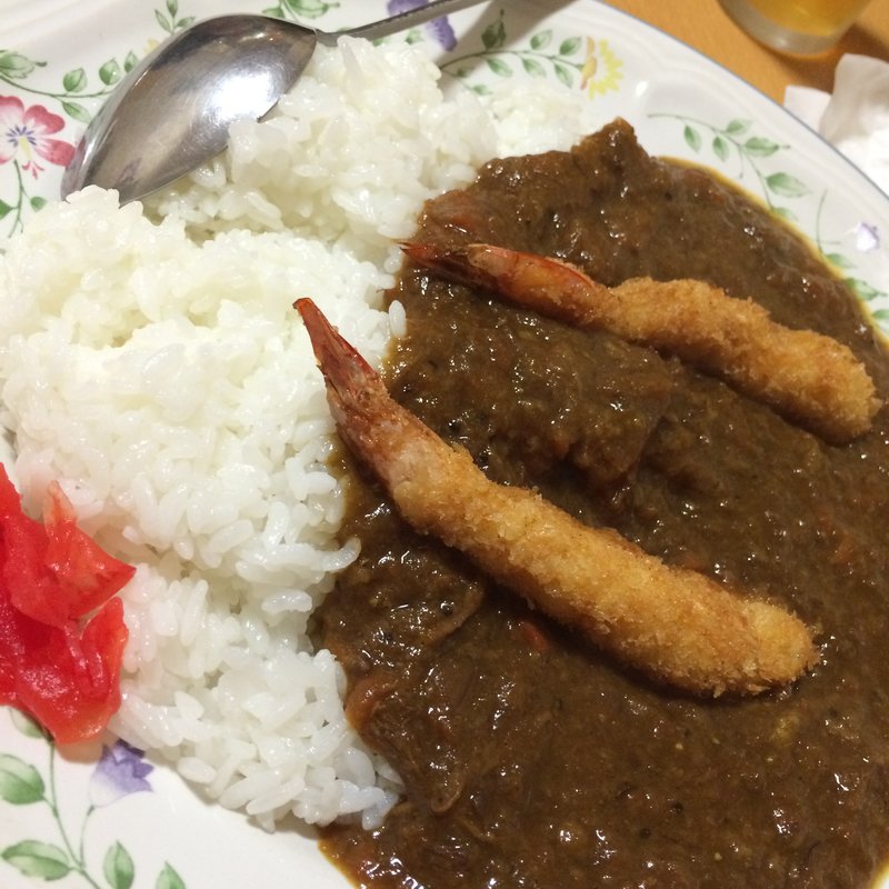 エビフライカレー(キッチンあや)