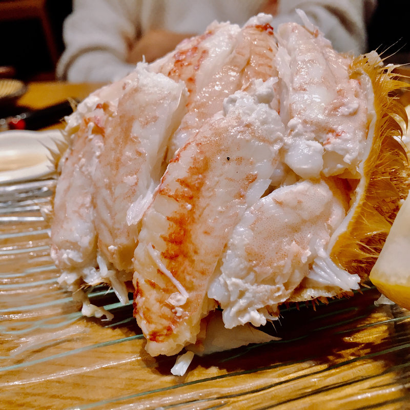 茹で上げ毛蟹 大(こけら)