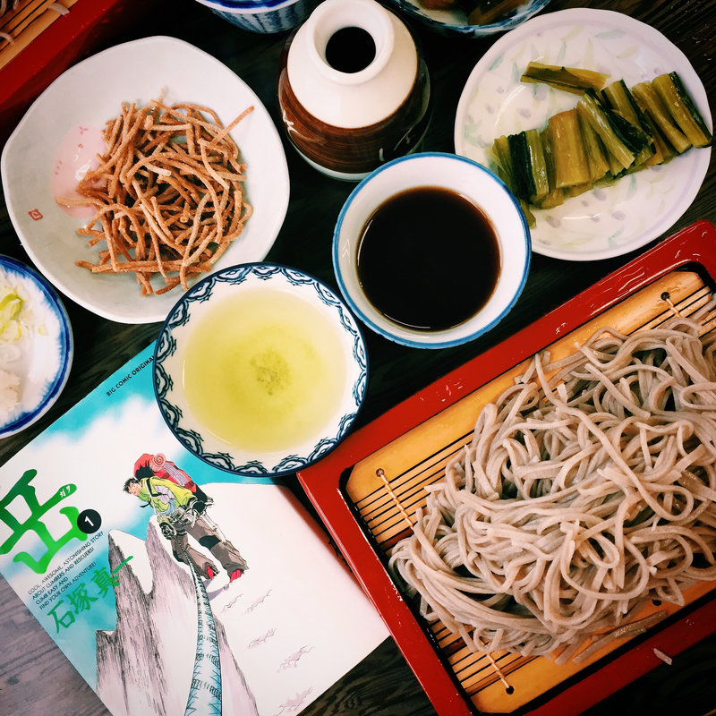 もりそば大盛り(赤松ドライブイン )