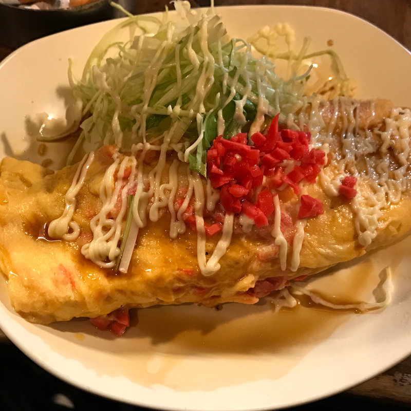 紅生姜入り玉子焼き(風ふう屋)