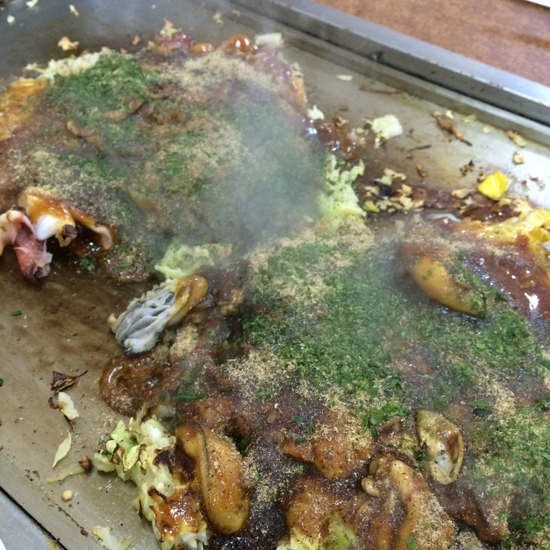 お好み焼き 牡蠣(冬季限定)(傘 )