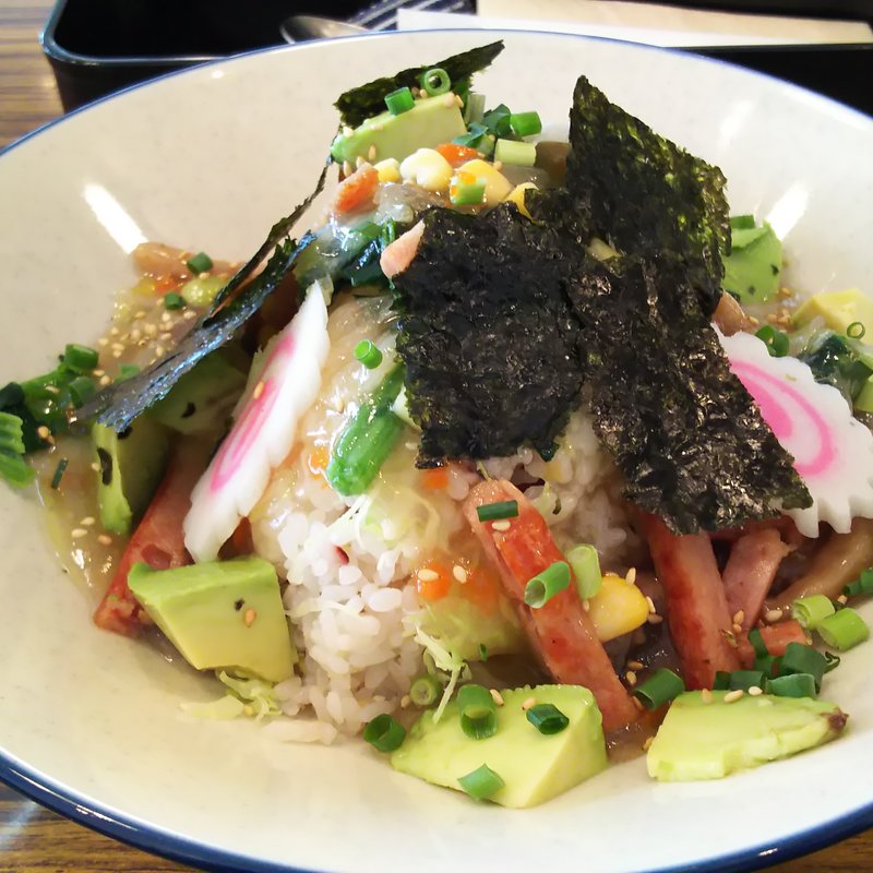 スパムあんかけごはん(WIRED CAFE アトレ川崎店)