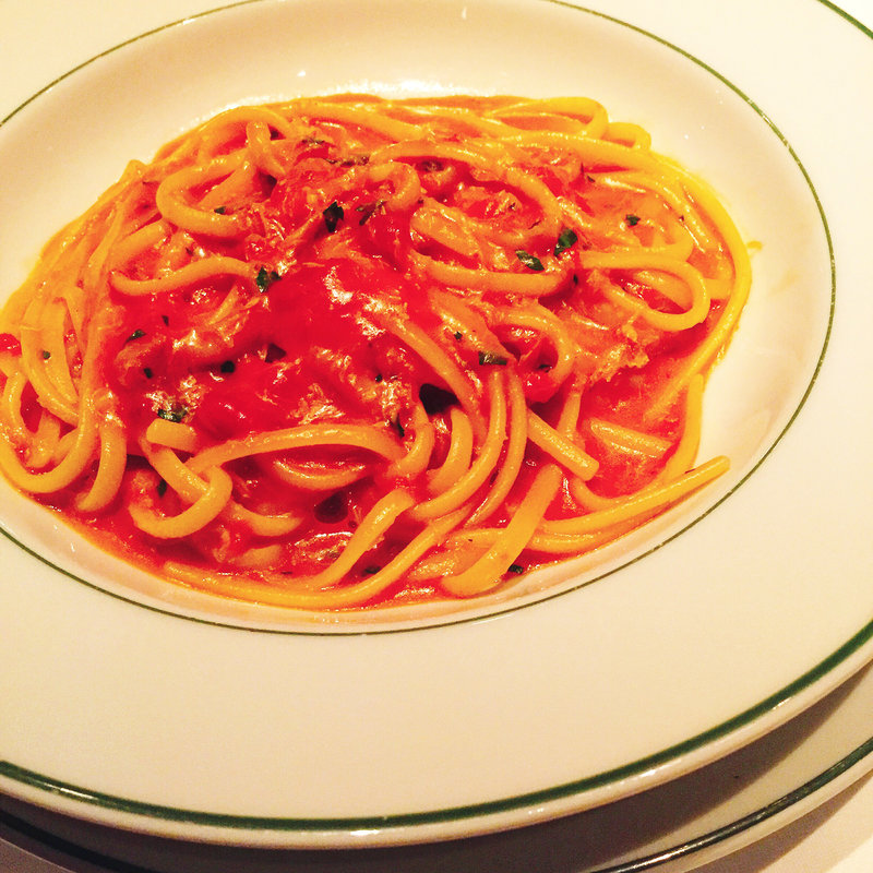 リングイネ 渡り蟹のソース(ジランドール)