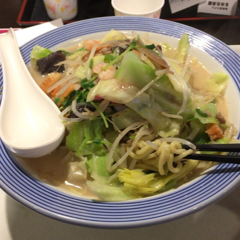 野菜たっぷりちゃんぽん(リンガーハット イオンモール大阪ドームシティ店)