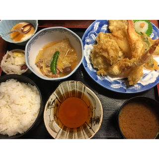 天ぷら定食(まつりや)