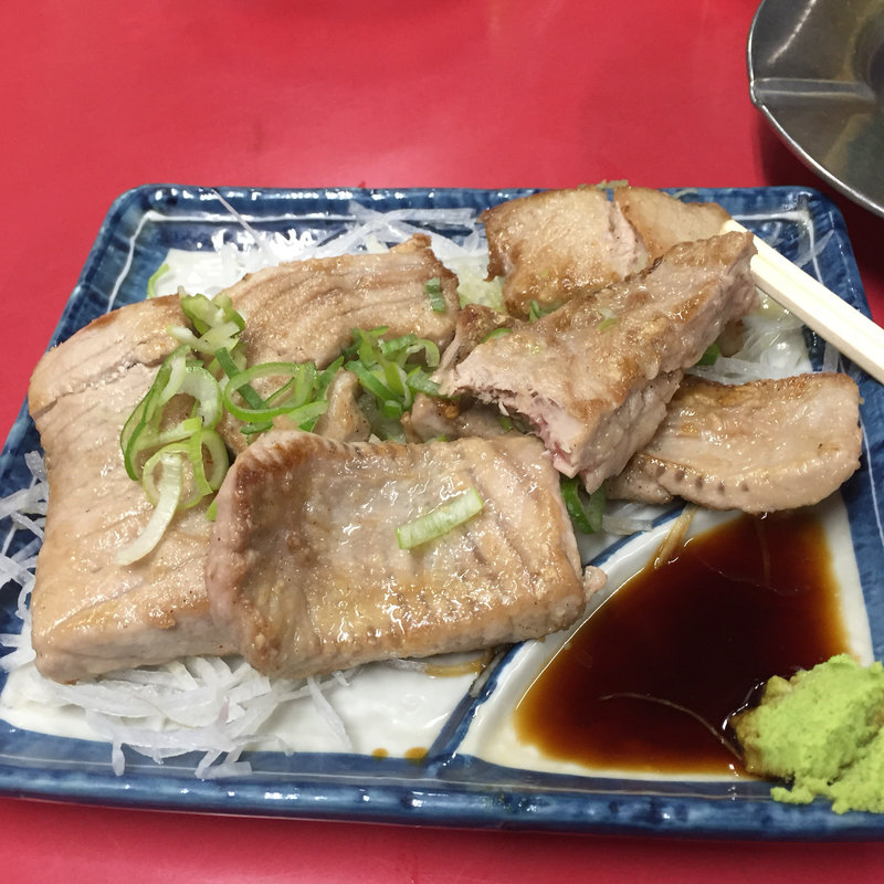 マグロのオリーブオイル焼(福沢屋)