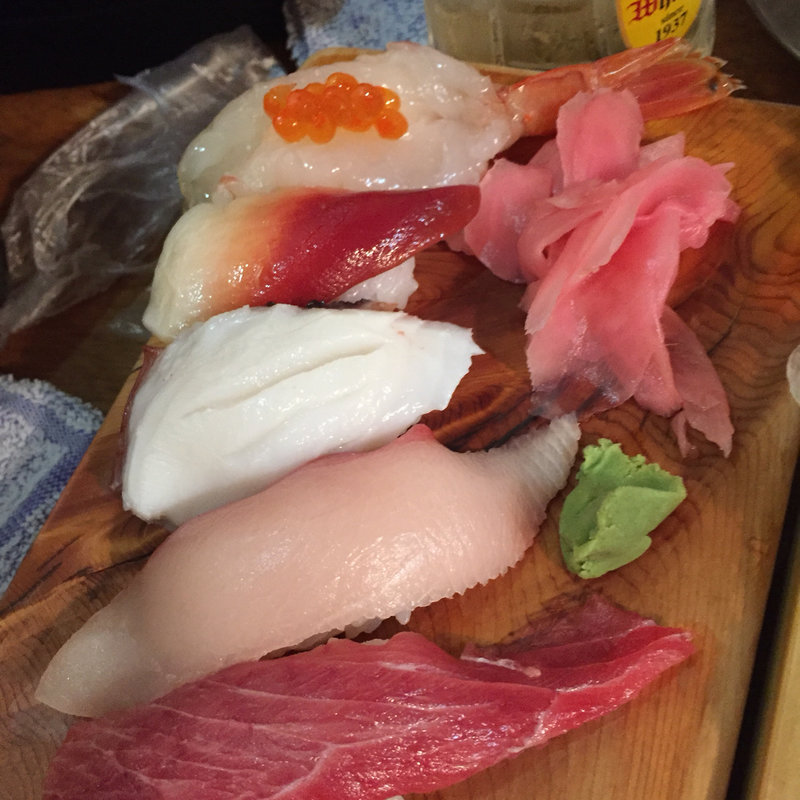 本日のお薦め寿司(忠八)