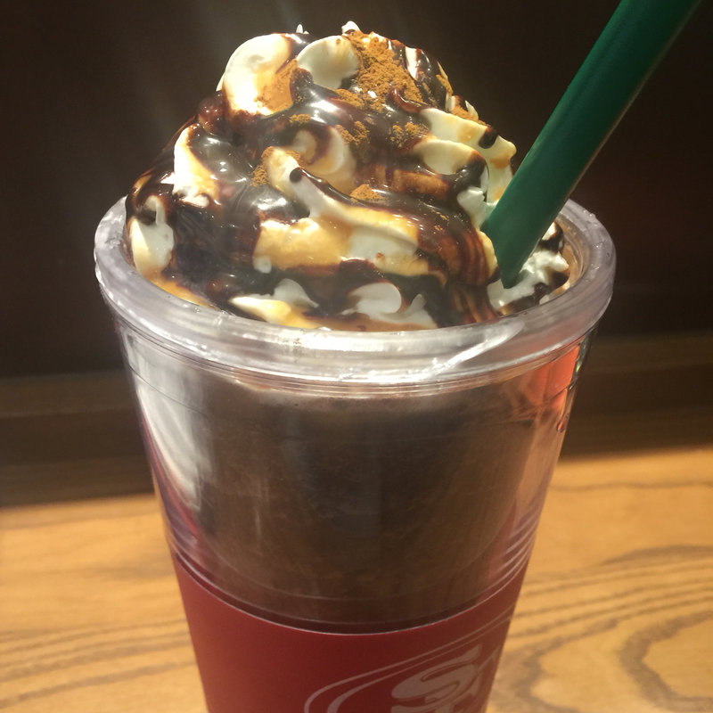 V soy dark MochachipFrappucino(スターバックスコーヒー 所沢けやき台店)