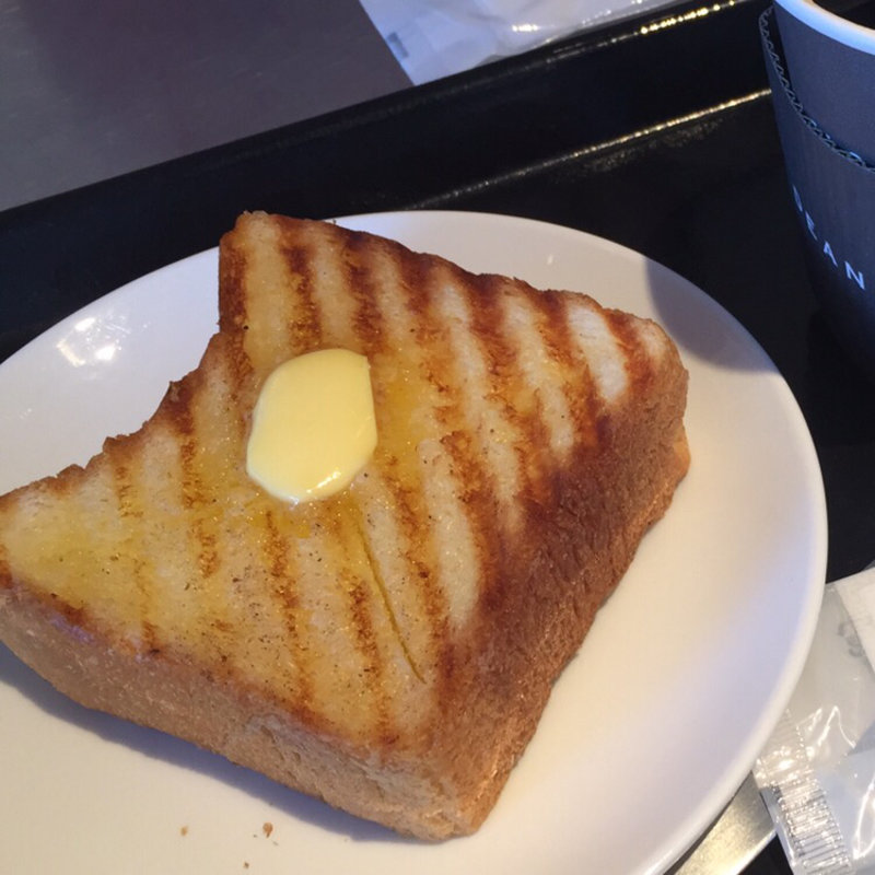 モーニング バタートースト(ガーデンテラス紀尾井町『DEAN & DELUCA』)