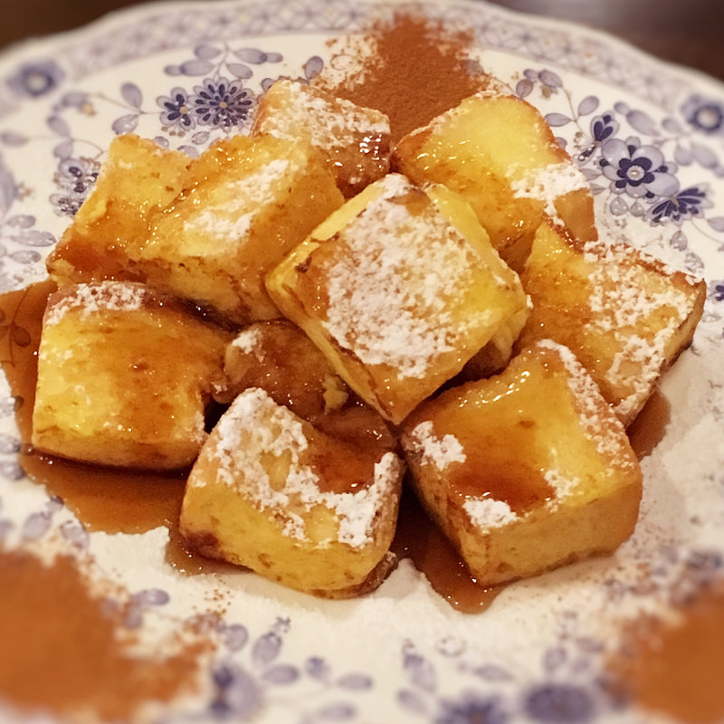 クラシックフレンチトースト(珈琲童子 珈童 福大通り店)