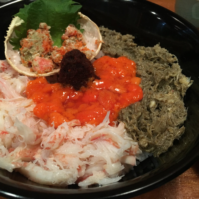 親がに丼贅沢(味暦あんべ )