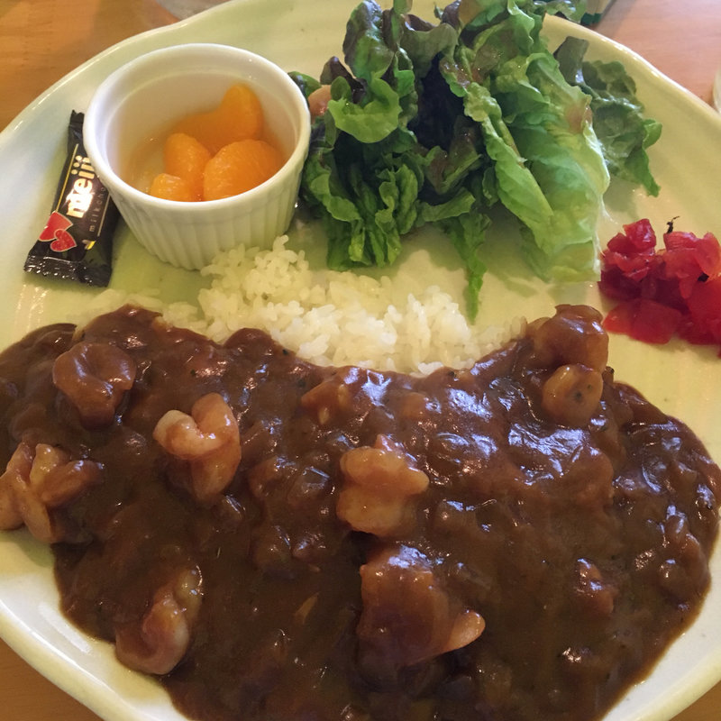 えびカレー(レストランじゃが亭)