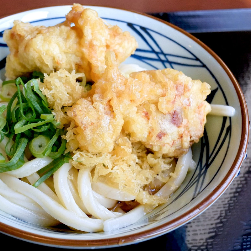 かしわ天ぶっかけ冷(丸亀製麺 高松レインボー通り店 )