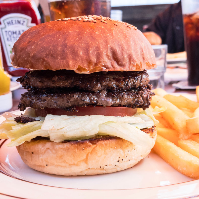 ダブルバーガー(cafe Hohokam （カフェ ホホカム）)