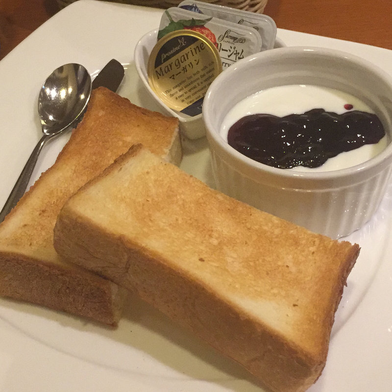 モーニングセット(珈琲喫茶 二木)