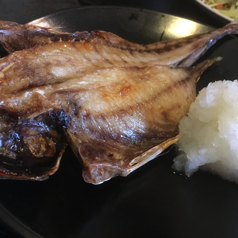 あじの開き定食(ありんこ)