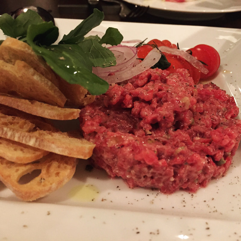 熊本直送 馬肉のタルタル(ブラッセリー アデニア)