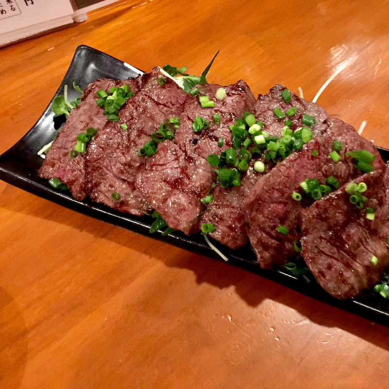 牛ハラミのあぶり(美味ぇ津゛ （うめづ）)