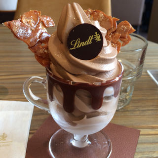 ソフトクリームショコラ(リンツ ショコラ カフェ 自由が丘店 （Lindt Chocolat Cafe Jiyugaoka）)