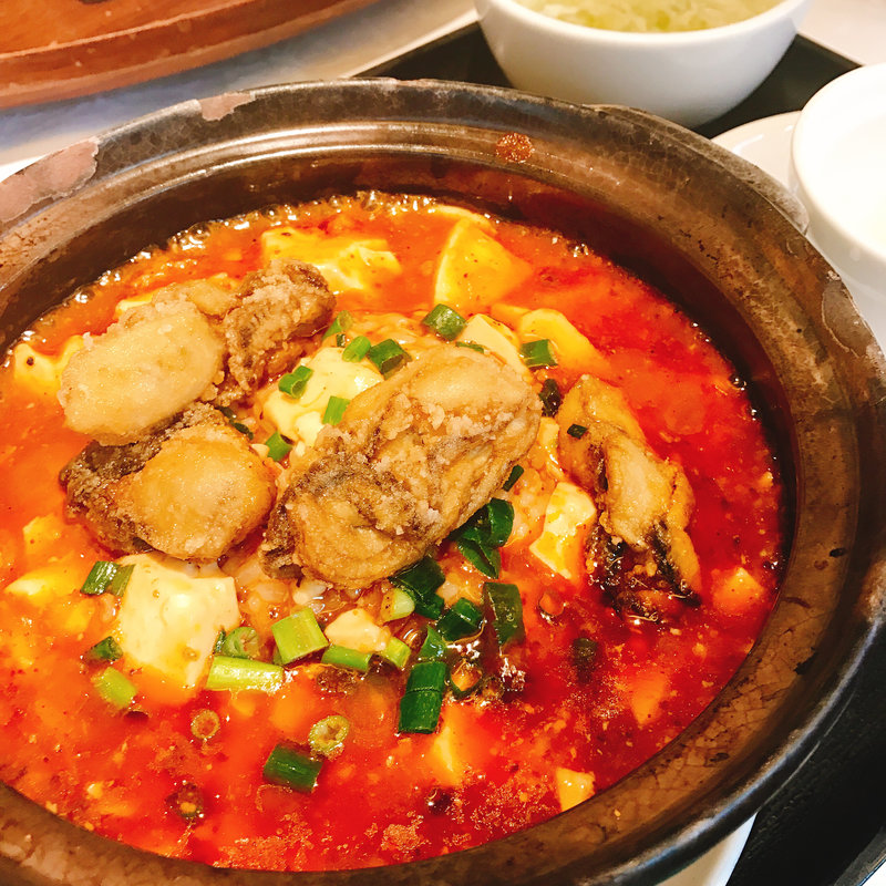 牡蠣麻婆豆腐定食(天厨菜館 渋谷店 （テンツウサイカン）)