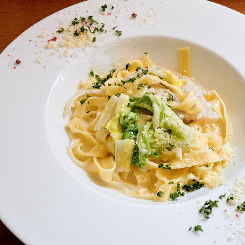 豚バラと白菜のクリームソース(トラットリア モモ レインボー店 （TRATTORIA MOMO）)