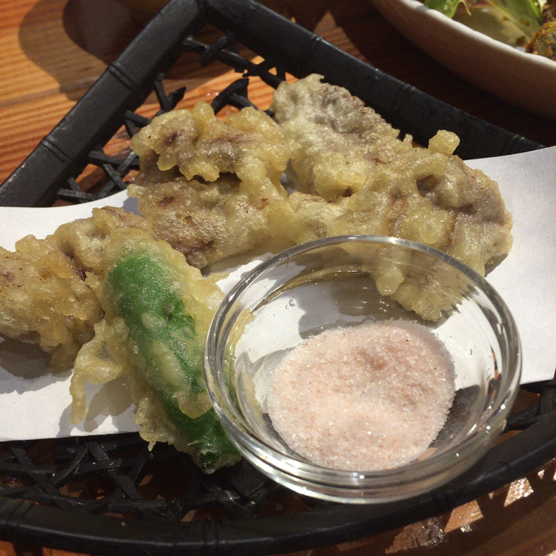 ミンク鯨天ぷら(心粋 )